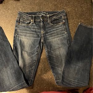 American eagle 6 skinny super skinny jeans